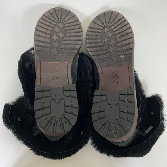 Matt Bernson Women's Tundra Element Faux Fur Lined Boots Black Size 9.5 Rocker - Picture 9 of 10